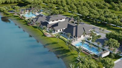 Caymas clubhouse and sports amenities take shape