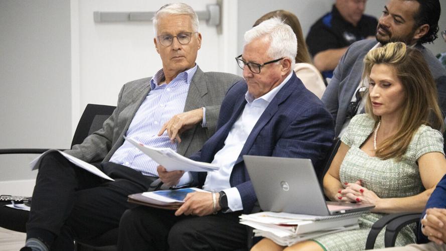 London Bay team reviews plans during Fort Myers Beach hearing