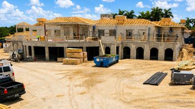Construction progresses on Mediterra lifestyle center