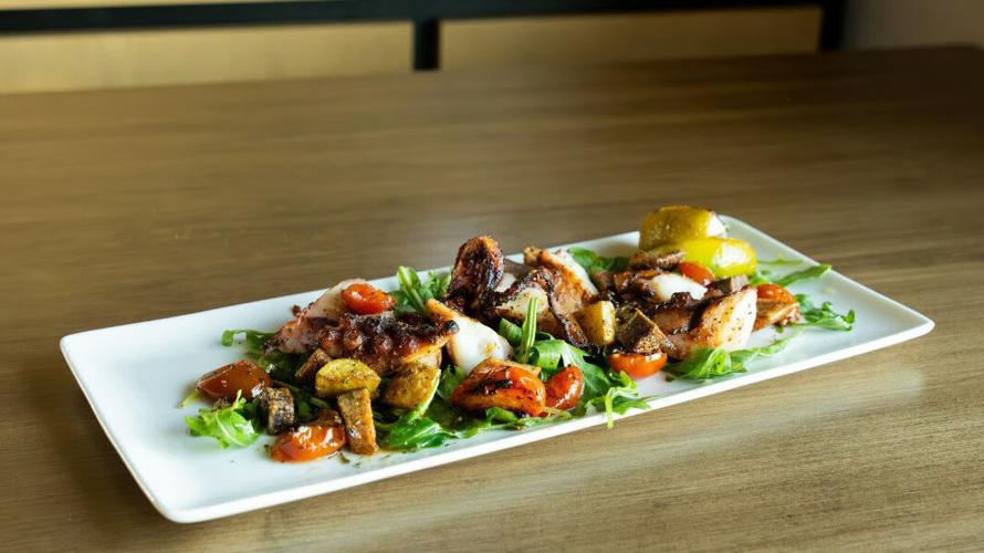 Charred octopus adds bold flavor to menu