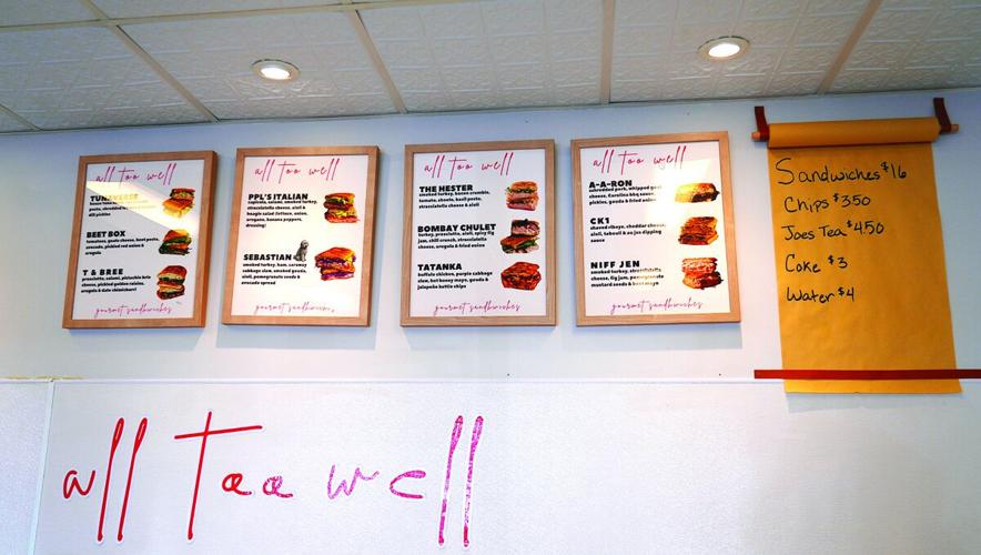 All Too Well in downtown Naples menu