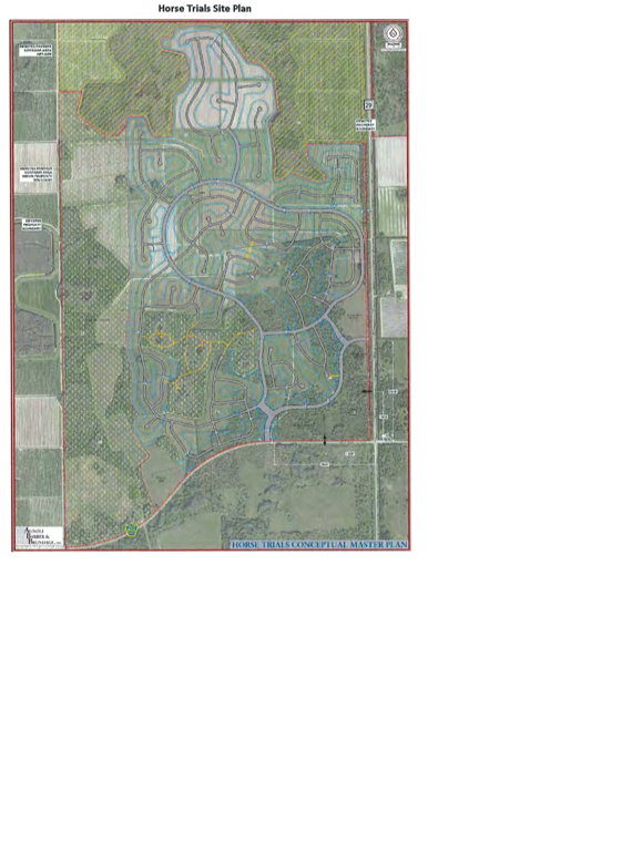 Horse Trials Village conceptual master plan