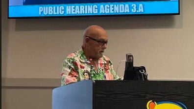 Resident addresses Punta Gorda council