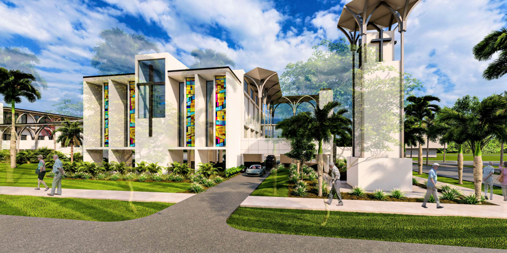 Naples Community Church rendering 1