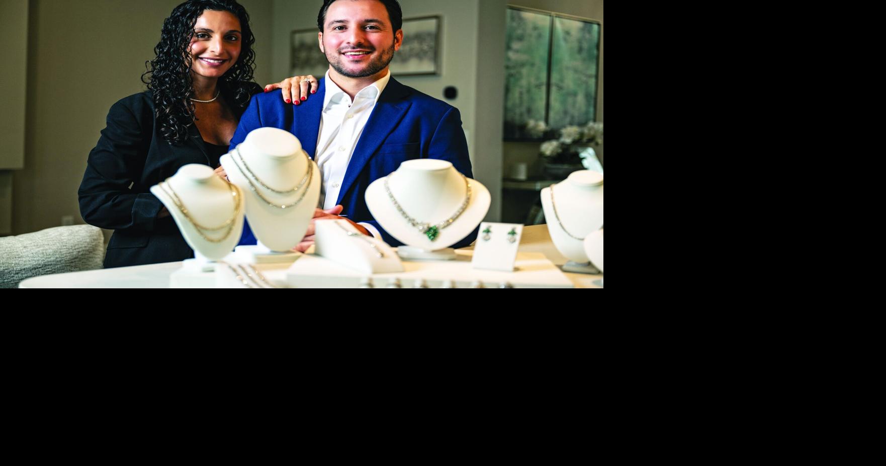 Former professional hockey player Peter Sakaris custom jewelry creations Gulfshore Business
