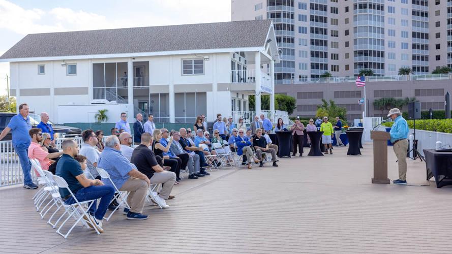 Eric Ravenschlag marks Legacy Harbour Marina’s reopening
