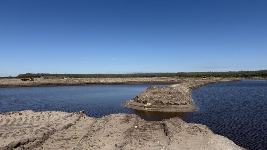 Retention lakes take shape at Rivergrass site