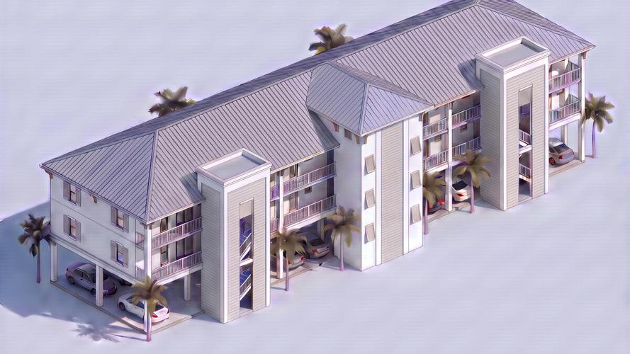 New Gulf Beach Condominium takes shape