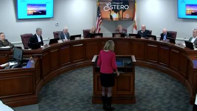 Estero Village Council Jan. 21, 2026 workshop
