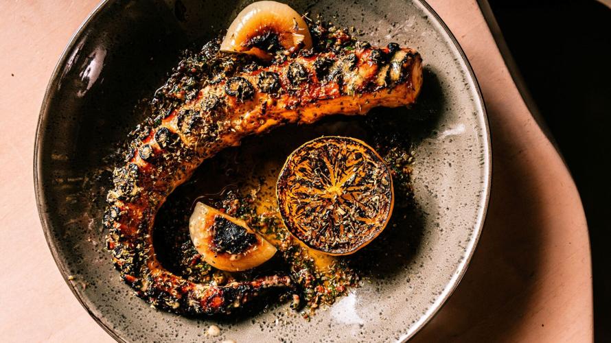 Violi grilled octopus