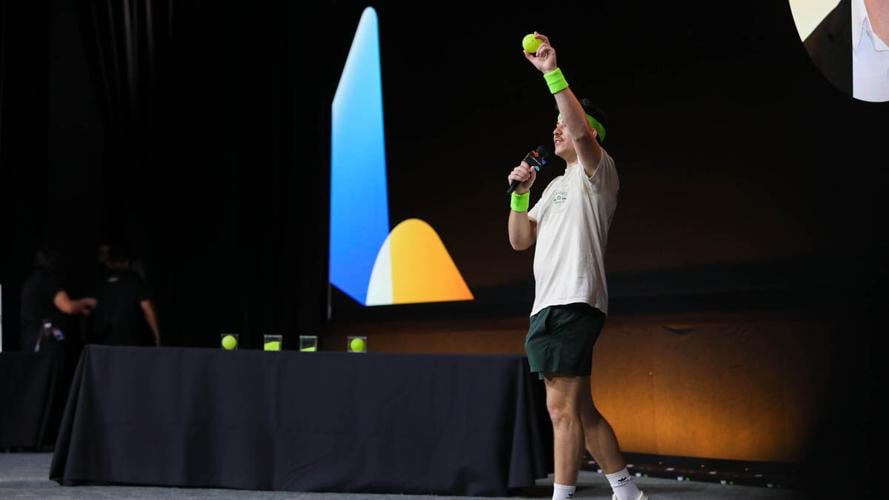 Rosenthal turns broken pickleballs into business pitch