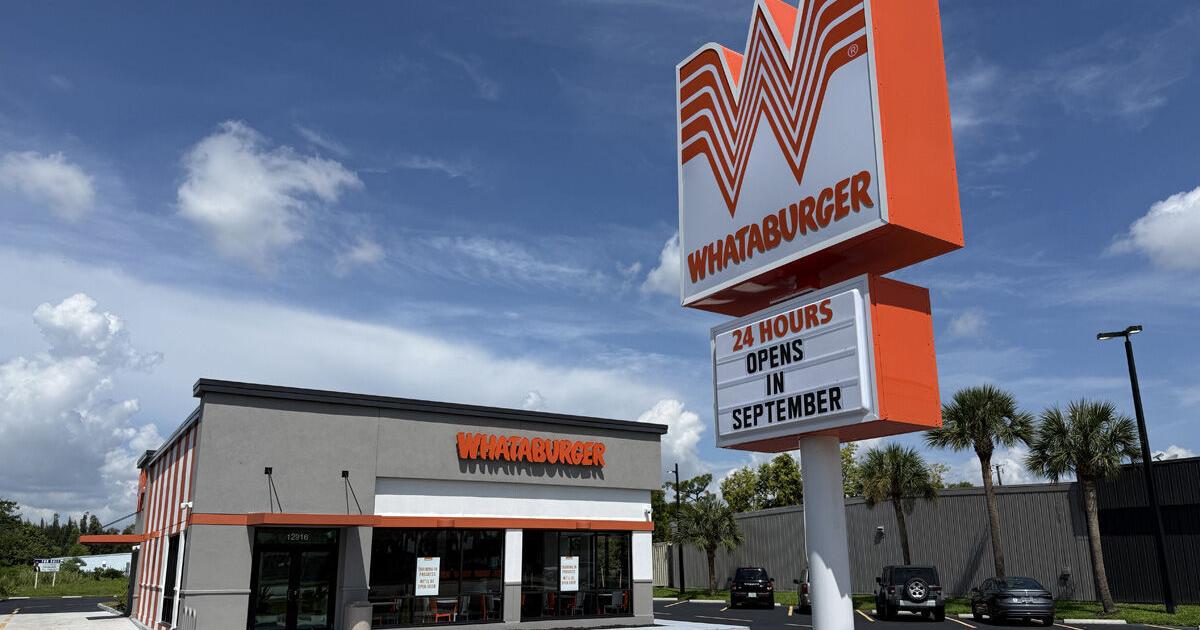 Whataburger nears opening in south Fort Myers, Estero next