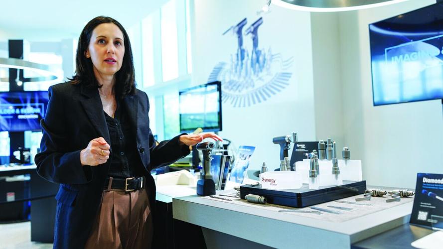 Arthrex executive showcases Synergy Power System