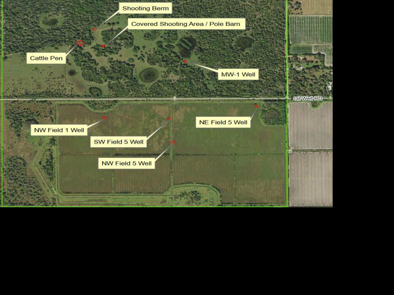 Wildflowerz Ranch spans both sides of Oil Well Road