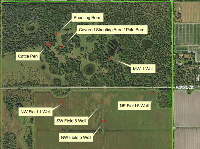 Wildflowerz Ranch spans both sides of Oil Well Road
