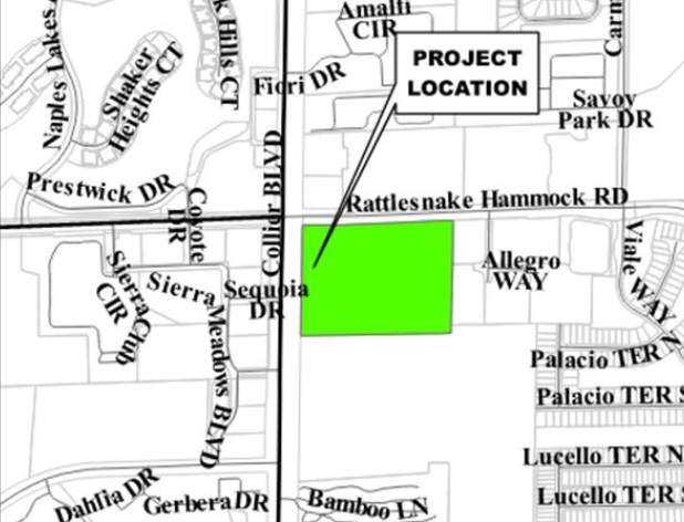 Costco South Naples locator map.png