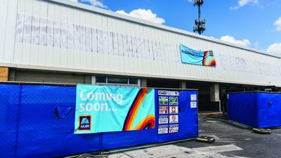 ALDI signage marks future Immokalee grocery store
