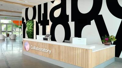 Inside Collaboratory in downtown Fort Myers