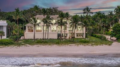 $71 million Naples beachfront estate on Gordon Drive