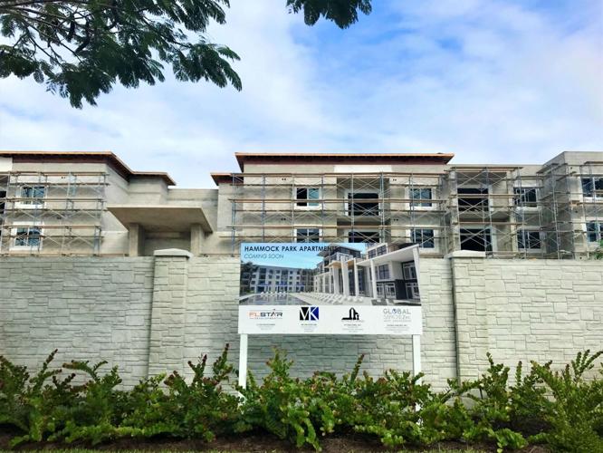 Hammock Park Apartments under construction