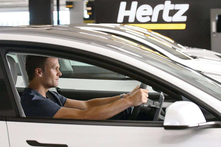 Tom Brady_Hertz Electric Cars