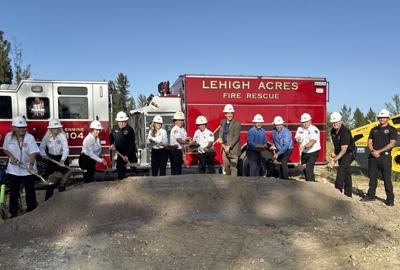Lehigh Acres breaks ground on new fire station, training facility