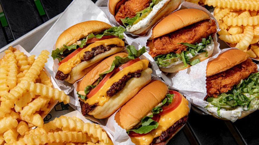 Shake Shack sandwiches and menu items