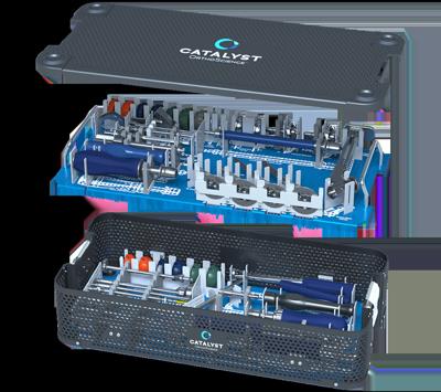 Catalyst debuts single-tray shoulder system