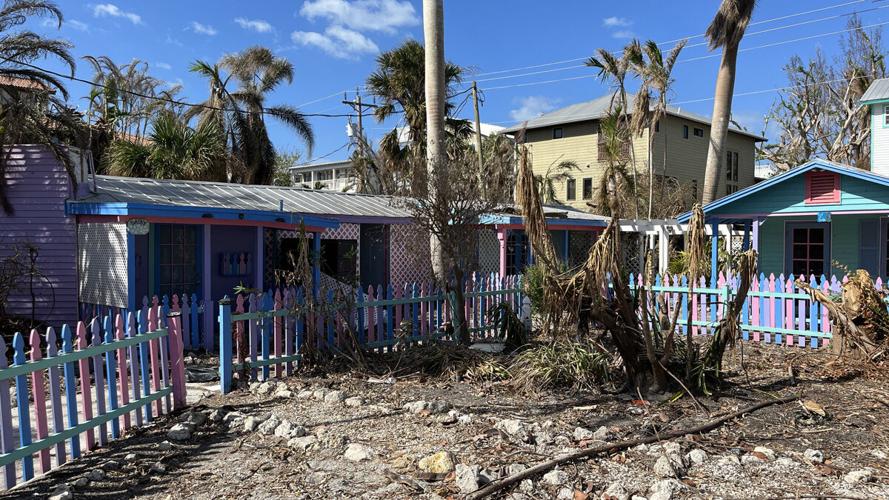 Hurricane Ian devastates cottages at Captiva Island Inn