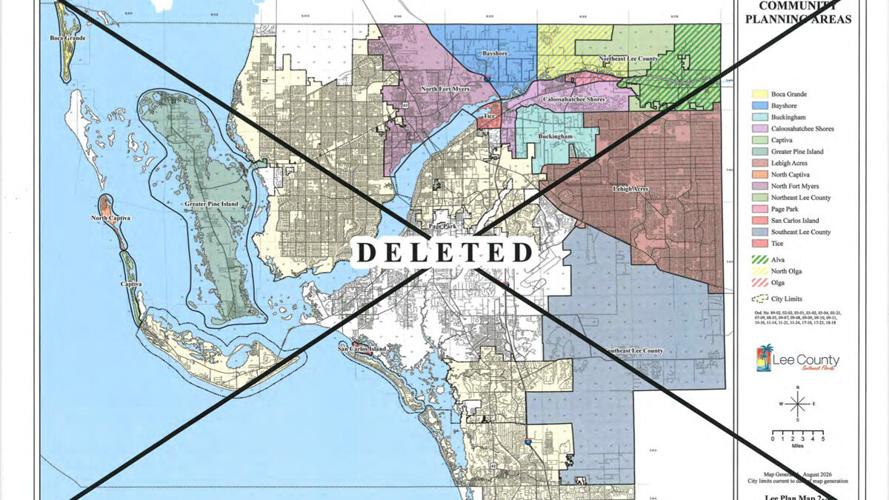 Lee County proposes eliminating 17 community plans