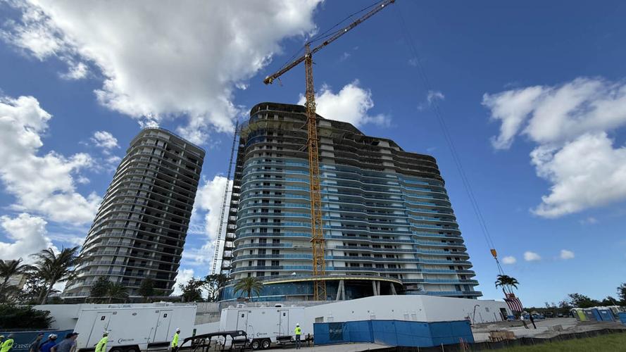 Second Ritz-Carlton Estero Bay tower reaches full height