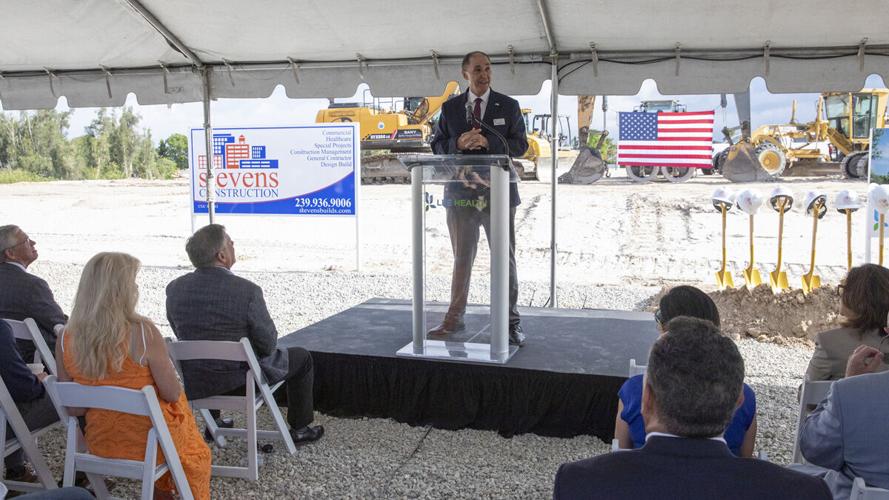 Lee Health CEO speaks at groundbreaking event
