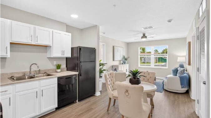 Blue Deep Creek apartments offer modern interiors in Charlotte County