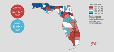 Florida gas prices fluctuate in familiar weekly pattern | GB Daily ...