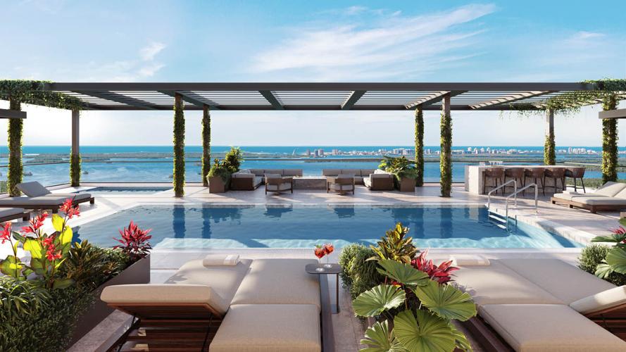 Renderings showcase luxury residences and amenities at The Island at West Bay Club