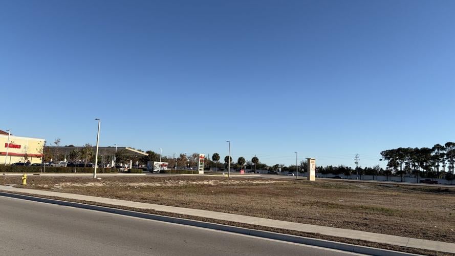 This site along Alico Road is slated for a new Wendy’s restaurant following Lee County development order approval. The location is one of two Wendy’s projects planned along the Alico Road and Ben Hill Griffin Parkway corridor.