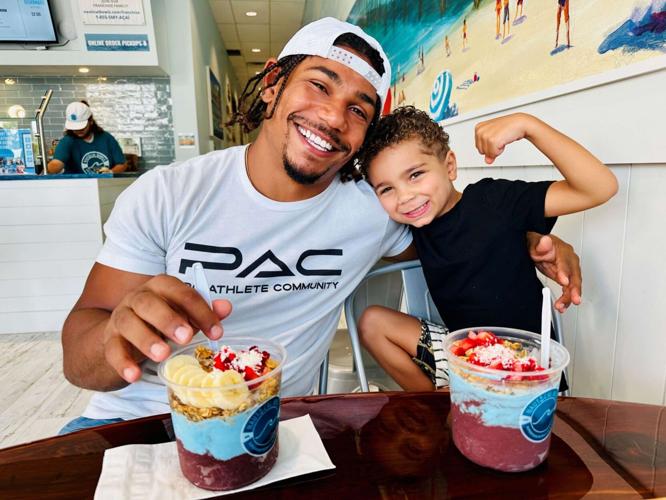 Elijah Campbell and son
