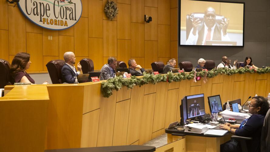 Cape Coral City Council meeting 12.3.25 discussing business incentives