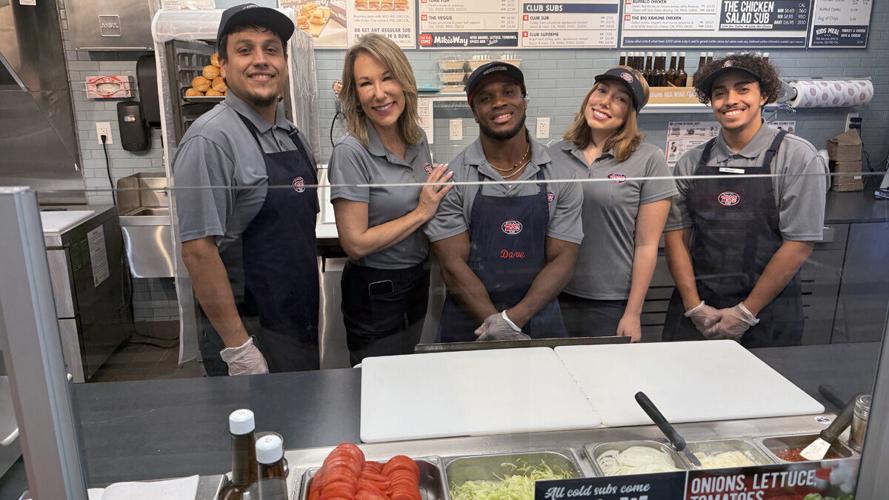 Jersey Mike’s team welcomes beach customers