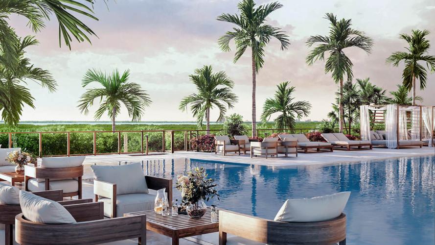 Renderings showcase luxury residences and amenities at The Island at West Bay Club