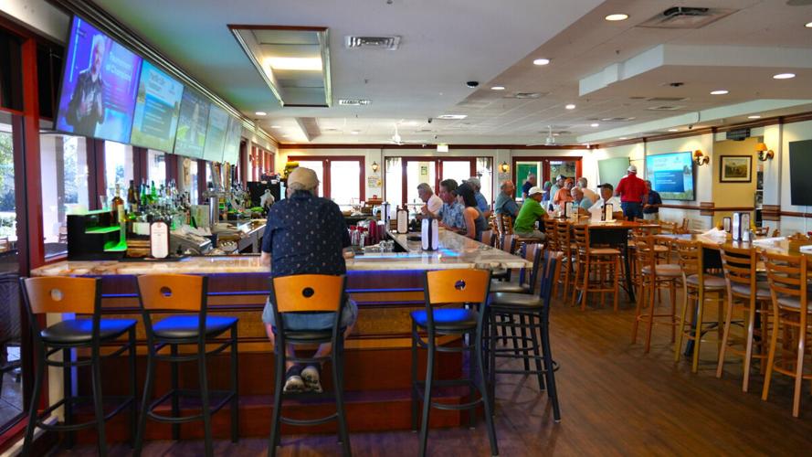 Brooks Bar & Grill operates inside Hibiscus Golf Club