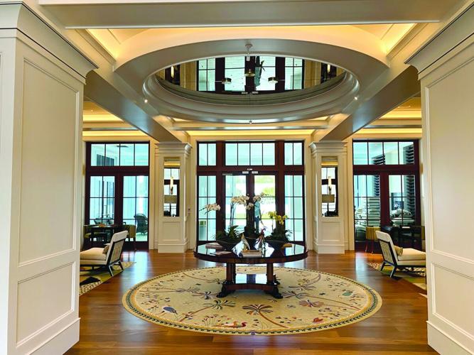 Olde Naples Hotel lobby welcomes guests
