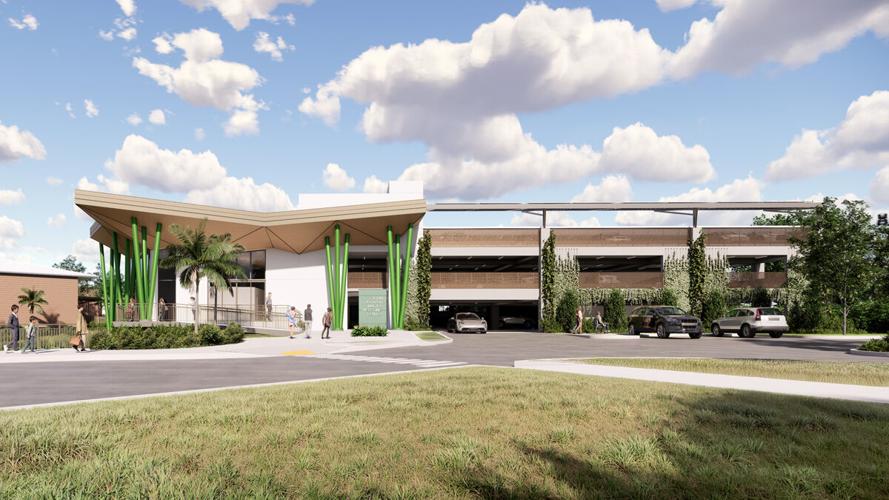 Parking garage to include solar, green design