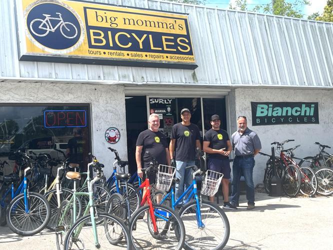 Sal Iandimarino and his employees at Big Momma's Bicycles - Aisling Swift.jpg