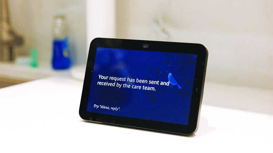 Voice technology connects residents with caregivers
