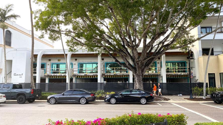 Fifth Avenue South building awaits renovation in Naples