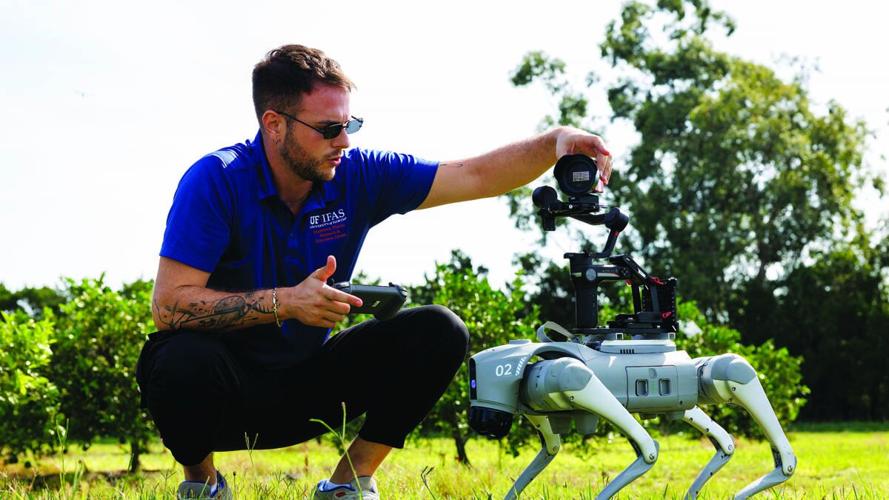 UF tests robotics for the future of Florida farming
