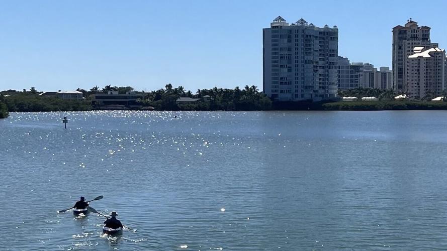 Kayakers at Clam Pass