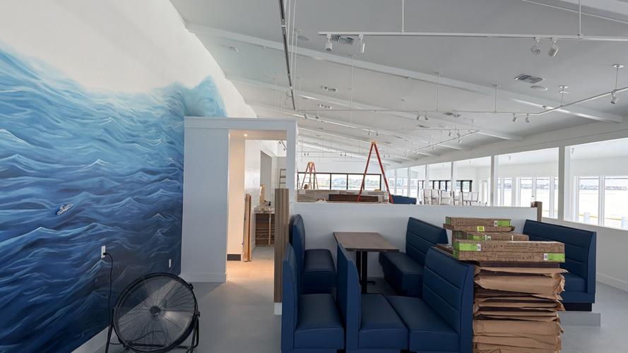 Latitude 26° dining room nears completion