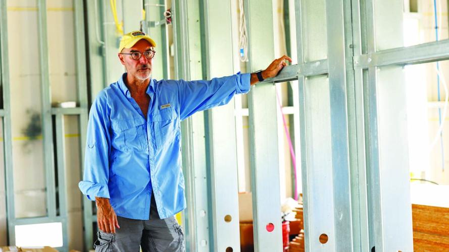 Scott Houston rebuilds with steel after Hurricane Ian